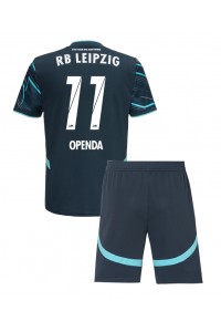 RB Leipzig Lois Openda #11 Babytruitje 3e tenue Kind 2024-25 Korte Mouw (+ Korte broeken)